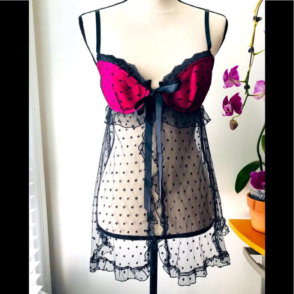 VS Sexy Black Babydoll 34C